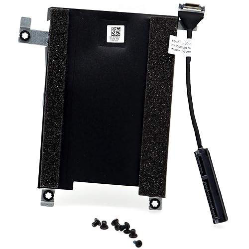 Deal4GO SATA Hard Drive Cable XY5F7 w/HDD Caddy Bracket ND8N9 for Dell Latitude 5500 5501 5502 5505 5510 5511 Precision 3540 3541 3542 3550 3551