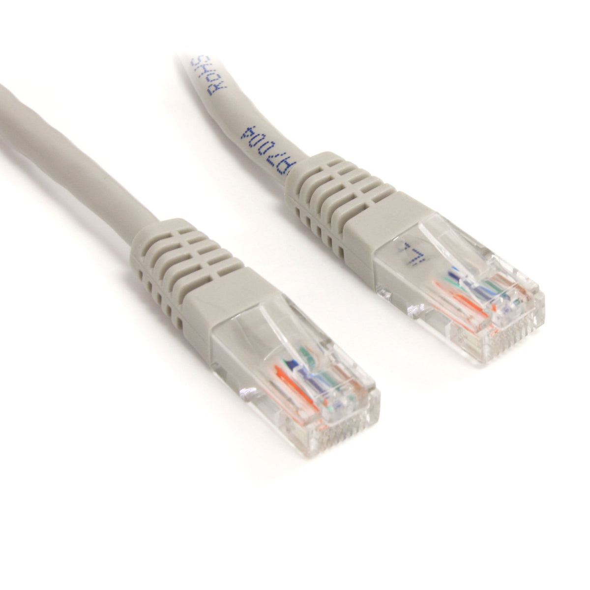 StarTech 100ft Cat5e Snagless Ethernet Cable, PoE, Gray (M45PATCH100G)