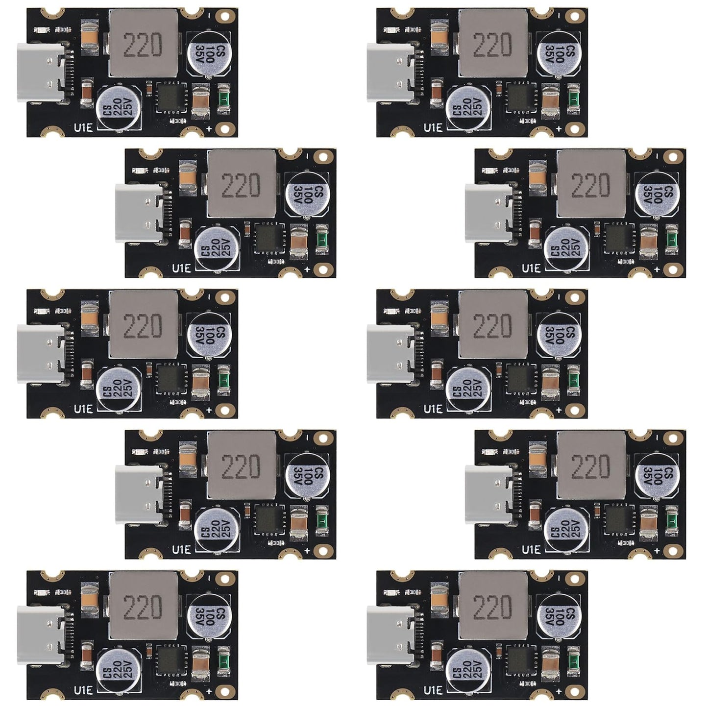 PD65W Fast Charging Module Type-C USB Interface Supports PD3.1 QC3.0 SCP PPS Fast Charger 5V 9V 12V 20V (10pcs)