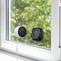 Luna 3MP 2K Window Camera, 2.4GHz & 5GHz WiFi6 Indoor Cameras for Home Security Outdoor, Smart AI Descriptive Motion Alert, Color Night Vision