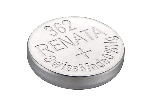 4 Renata 362 Button Cell Watch 0% Hg Mercury Free Batteries