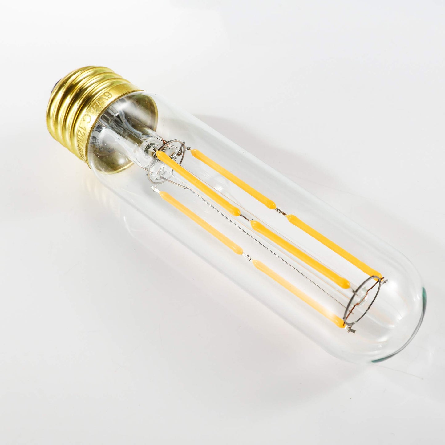 LVYE Dimmable T10 Edison Led Tubular Bulb 3000K Soft White E26 Vintage Led