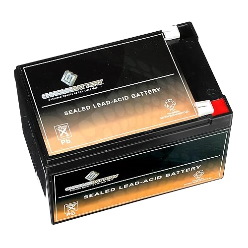 CB CHROMEBATTERY 12V 15AH Maintenance-Free Battery for Alarm Systems, Scooters, Toys, Emergency Lights, and More - Spade (F2) Terminal