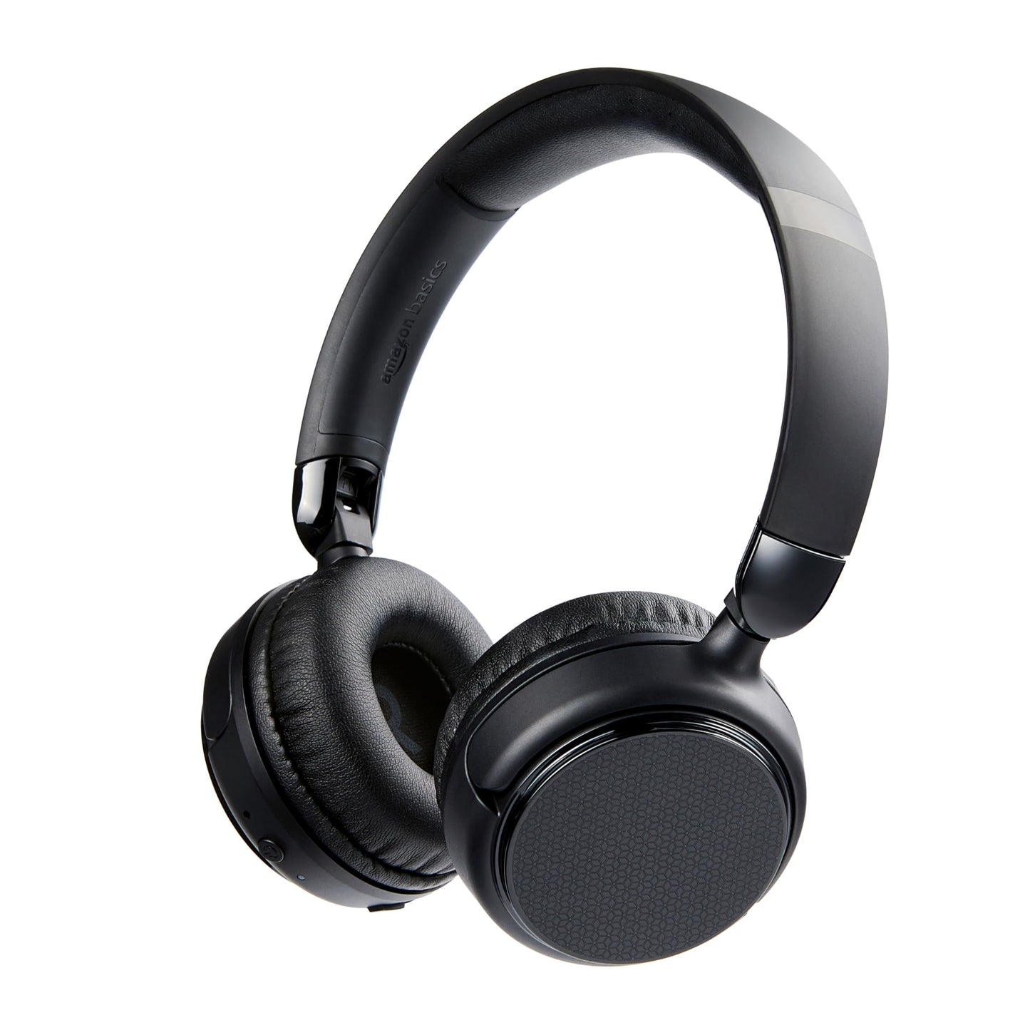 Amazon Basics Bluetooth On-Ear Headphones Wireless with Microphone, Deep Bass, 35 Hour Playtime, Foldable, Collapsible, Portable Travel Friendly