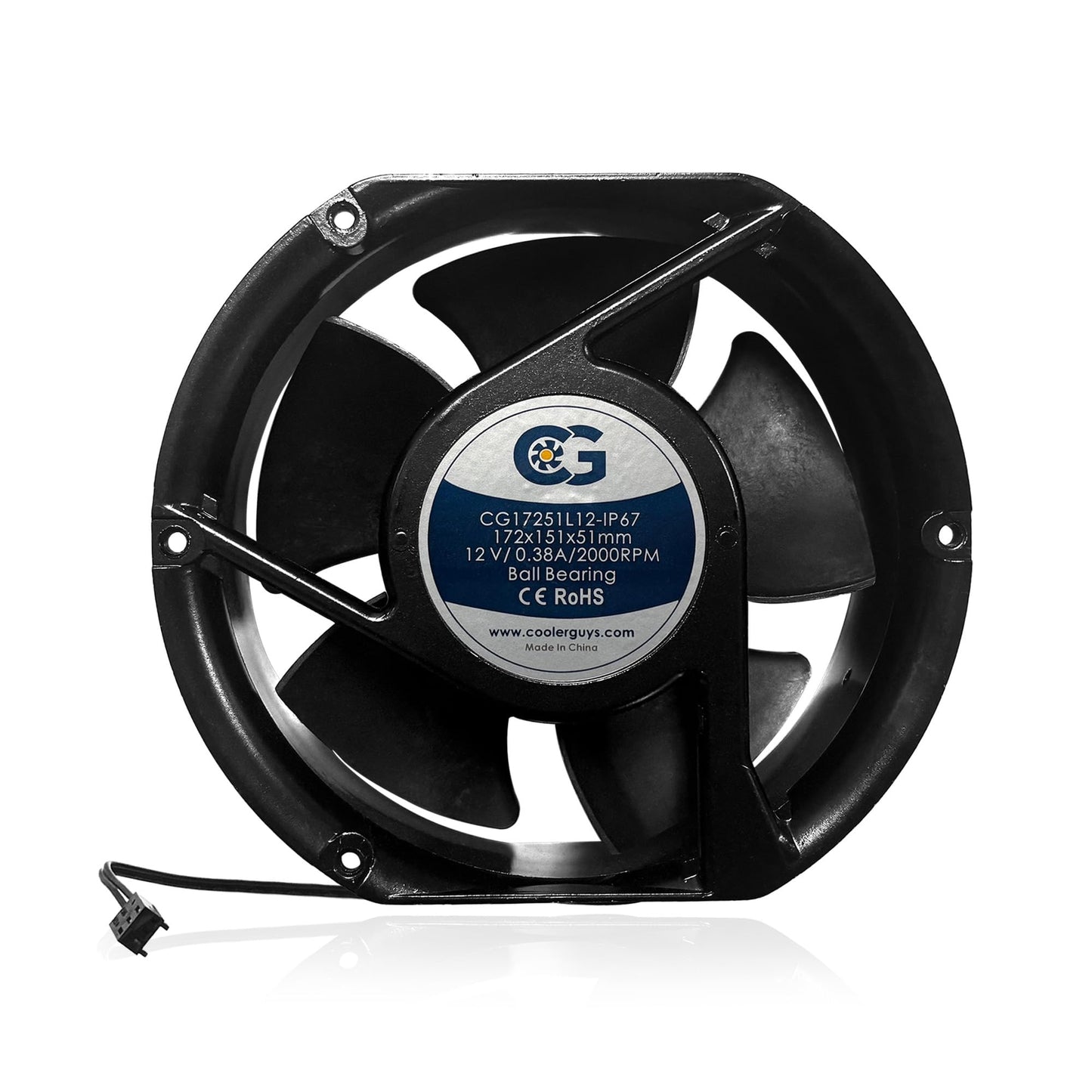 Coolerguys 7" (172mm x 152mm x 51mm) 12v Waterproof