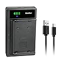 Kastar Smart USB Battery Charger Replacement for JVC GR-AX35U GR-AX350U GR-AX37 GR-AX37U GR-AX400 GR-AX400U GR-AX401U GR-AX404U GR-AX410 GR-AX410U