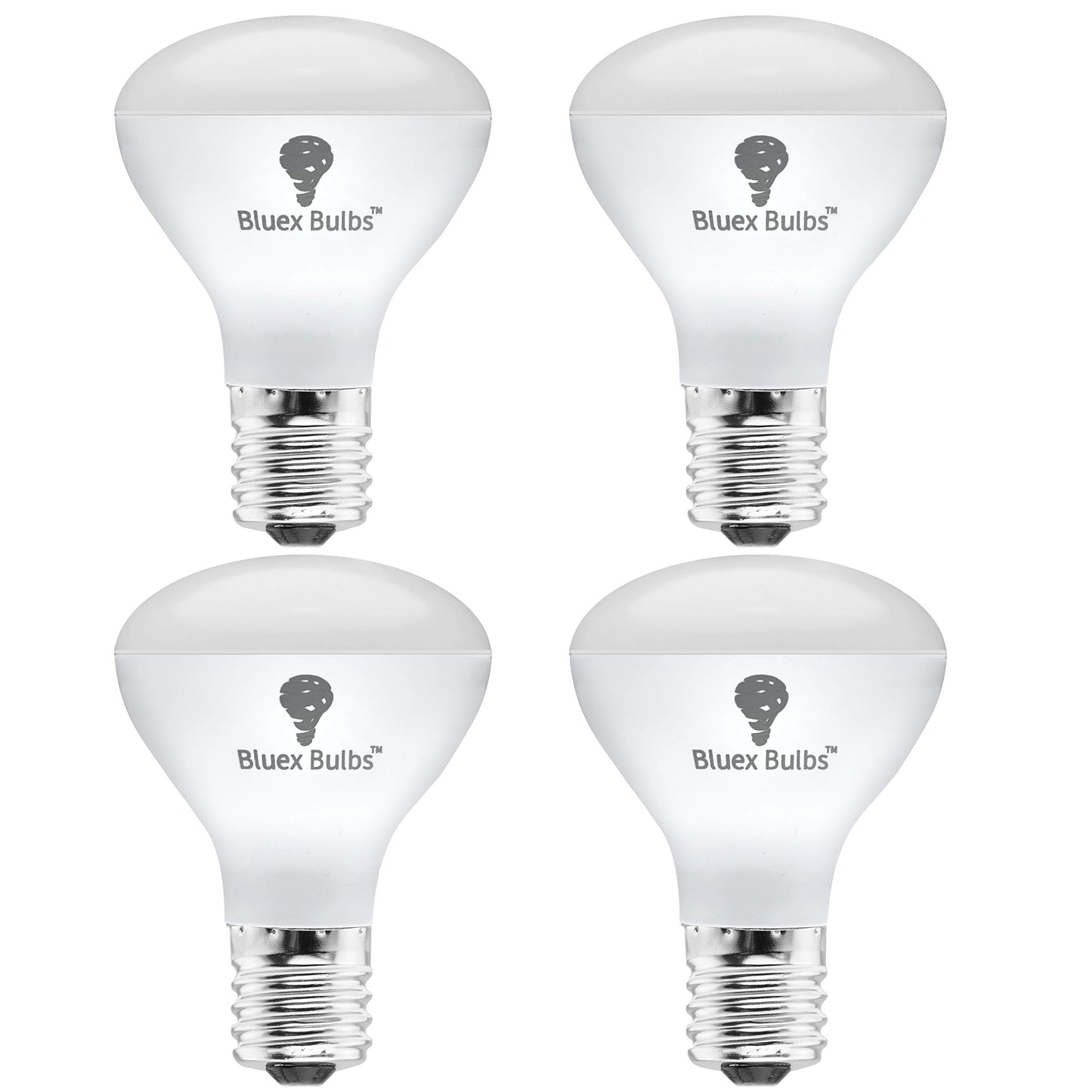 4 Pack R14 LED Bulb 4W E17 Base Mini Reflector Floodlight Light Bulb Dimmable 2700K Warm White - 40W Equivalent - e17 LED Bulb Dimmable E17