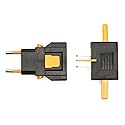 Kikkerland UL03-A Universal Travel Adapter, Black