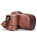 MegaGear MG1960 Ever Ready Genuine Leather Camera Case Compatible with Fujifilm X-S10 - Brown