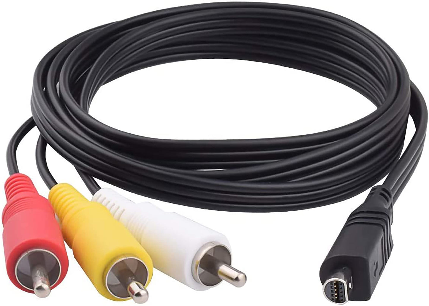 Tobysome Replacement Sony AV Cable for Handycam, VMC-15FS VMC-30FS 10Pin Audio Video Cable Cord Wire for Sony Handycam Camcorder Camera DCR-SR90