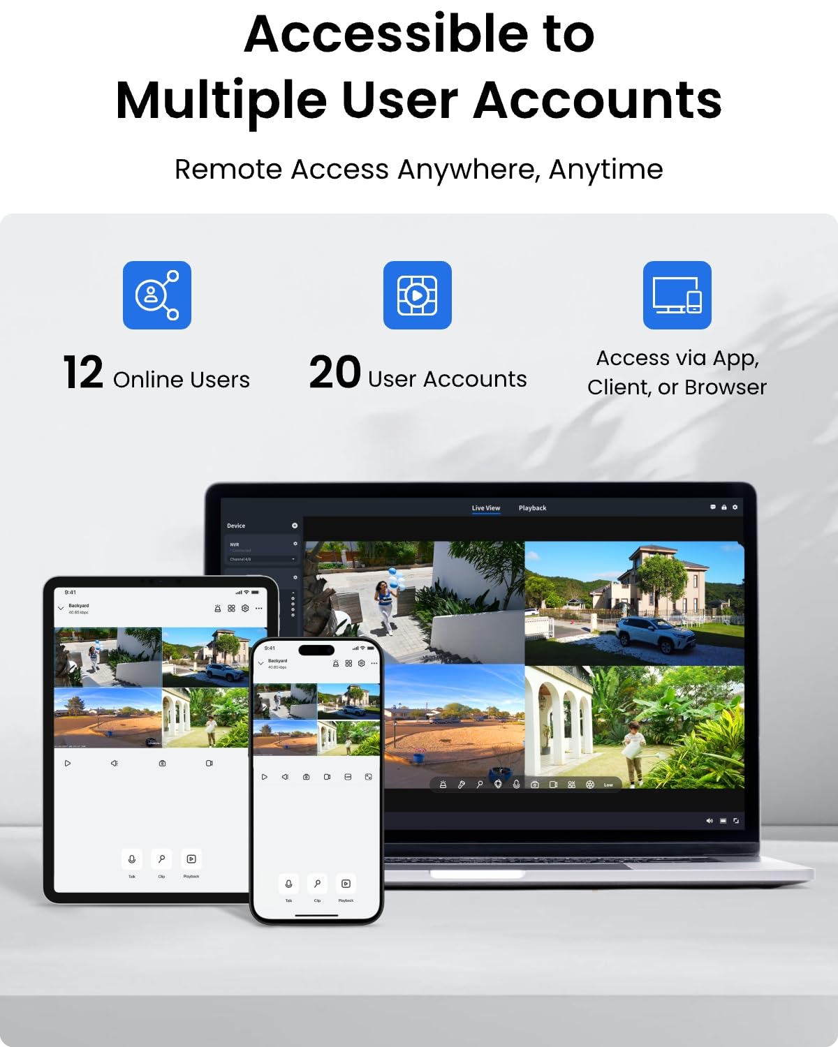 REOLINK 4K PoE Security Camera System Wired, 8pcs 8MP PoE Cameras, Smart Person/Vehicle Detection, 16CH NVR with 4TB HDD, H.265, 24/7 Recording, High