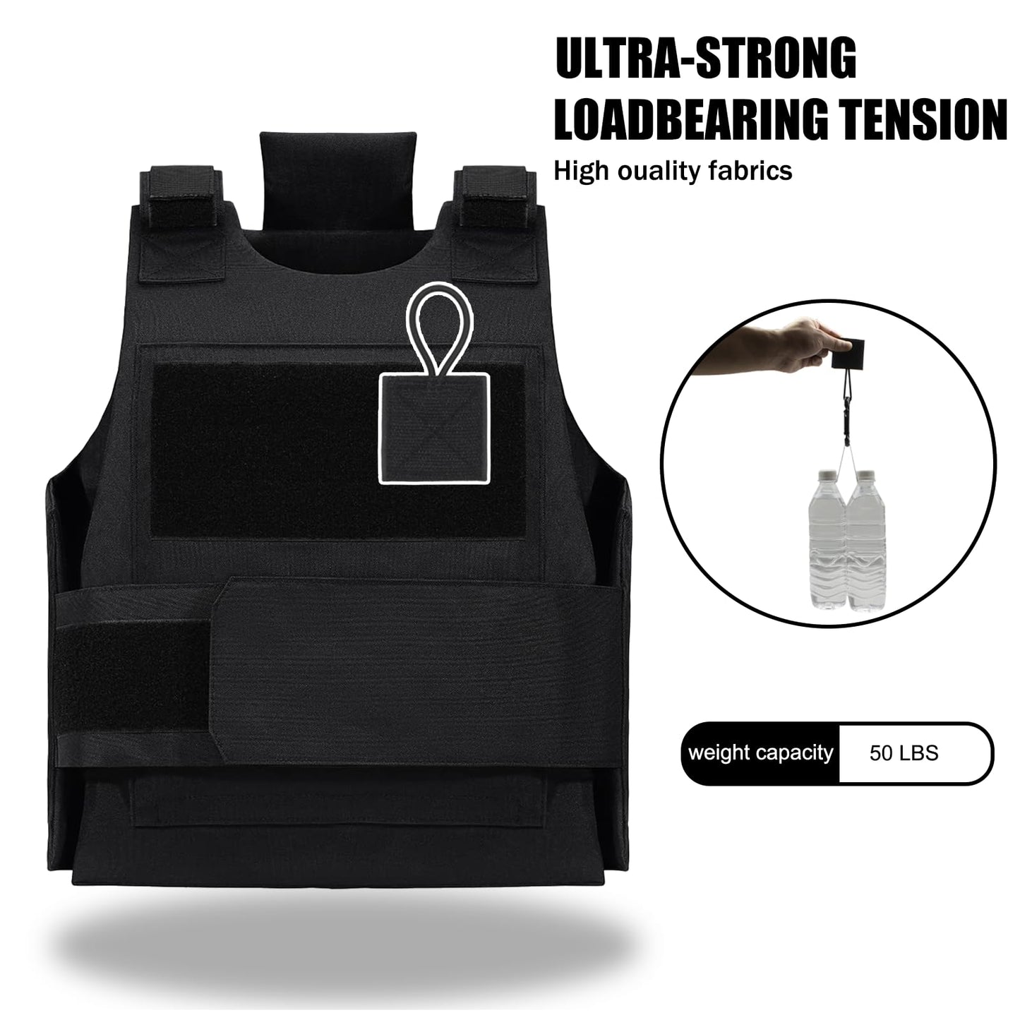 MYRIONT 2 Pack Microphone Radio Holder, Mic Clips for Law Enforcement, 50 lb.Super Strong Stitches No Breaking, Police Microphone Holder Clip for Vest