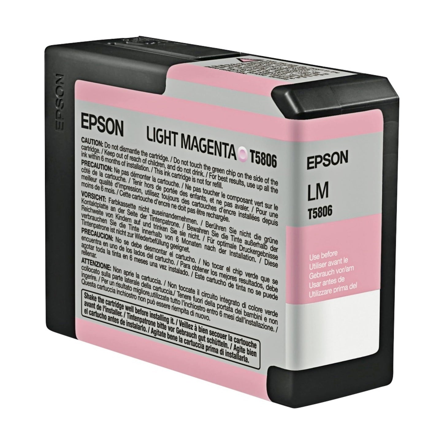 Epson Original Ink Cartridge Light Magenta T5806