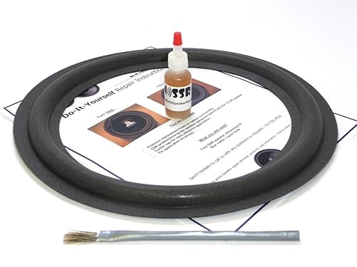 Velodyne 12" Speaker Foam Surround Edge Repair Kit - 1 Speaker Kit - Compatible with Velodyne ULD-12, ULD12, ULD-12-0, ULD120, ULD-12EI, ULD12EI