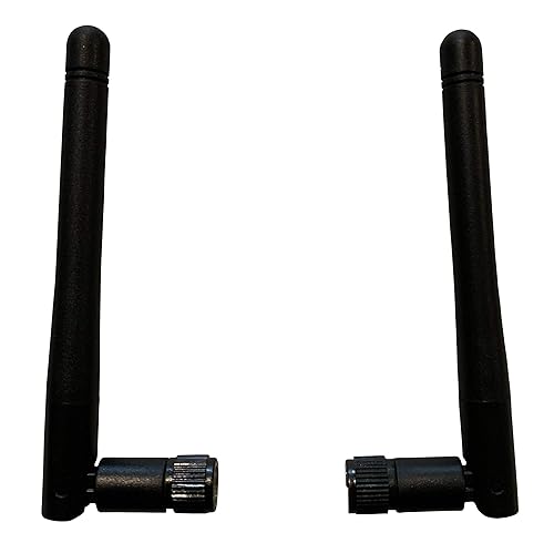 Stratux ADS-B 3dBi Gain Small Antenna Set - 1090MHz & 978MHz Labeled Antenna Bundle for SMA and MCX-Connected Software Defined Radios (SDRs)