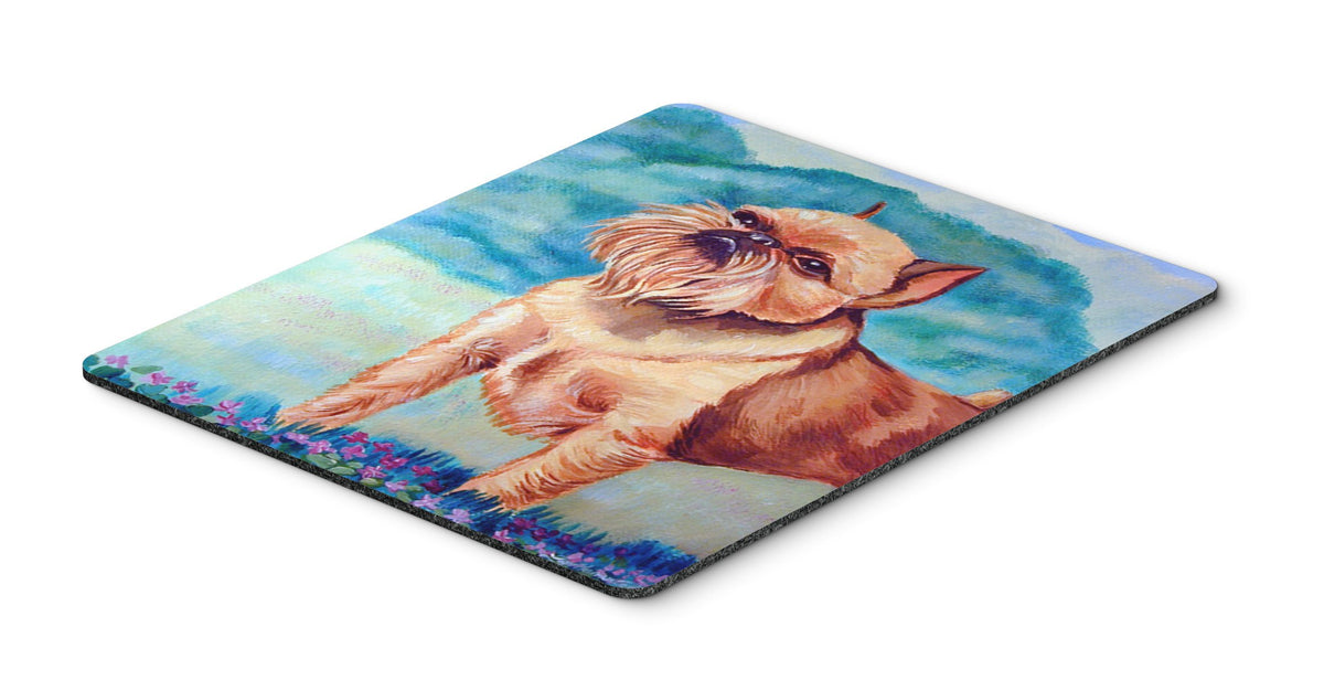 Caroline's Treasures 7016MP Brussels Griffon Mouse Pad, Hot Pad or Trivet for Home Office Gaming Working Computers Laptop Mouse Mat,Washable Large