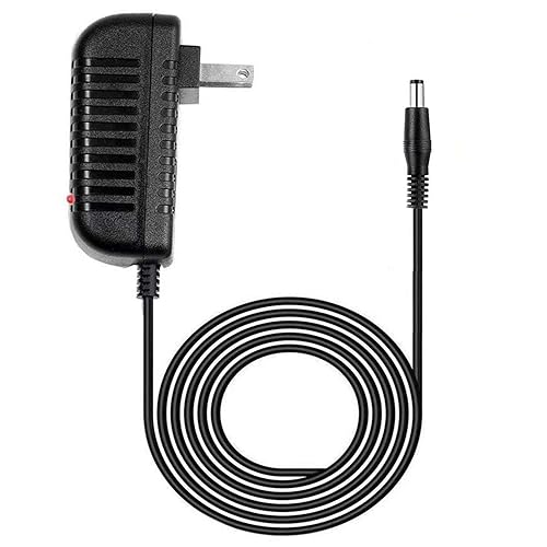 AC Adapter for Lifestyler C760 Exercise Bike DC Power Supply Charger Cord Cable, 5 Feet, with LED Indicator, Compatible Replacement