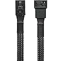 CRJ 4-Pin PWM PC Fan Adapter Cable for Dell Motherboards - 6-inch (15cm), Black Sleeved - Connect Standard PWM Computer Fans to Dell Latching 4-Pin