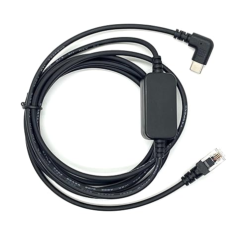 Uniden USB-C to RJ11 Power Cord for Radar Detectors Including R8w, R8, R7, R4w, R4, R3, DFR9, DFR8, DFR7 & Additional Models.
