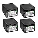 Kastar BP-745 Battery 4-Pack Replacement for Canon VIXIA HF R800 HFR800, LEGRIA HF M36 HFM36, LEGRIA HF M38 HFM38, LEGRIA HF M46 HFM46, LEGRIA HF M52