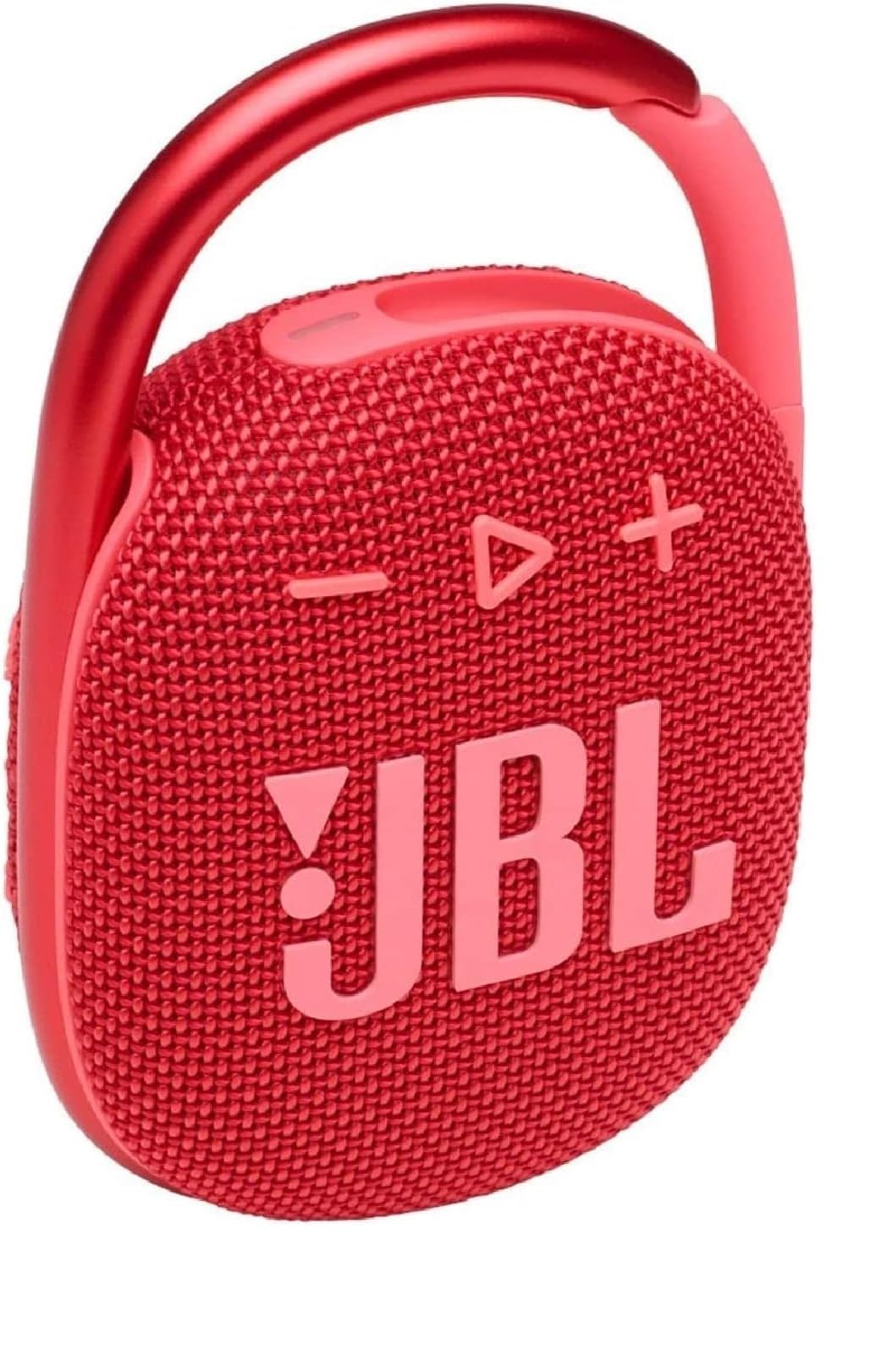 JBL Clip 4 Portable Bluetooth Speaker Bundle with Deluxe CCI Protective Carrying Pouch (Red)