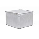 The Perfect Dust Cover, White Vinyl Cover for Canon ImageCLASS LBP622Cdw Color Laser Printer, Anti Static and Waterproof, Dimensions 17.2''W x 16.7''D