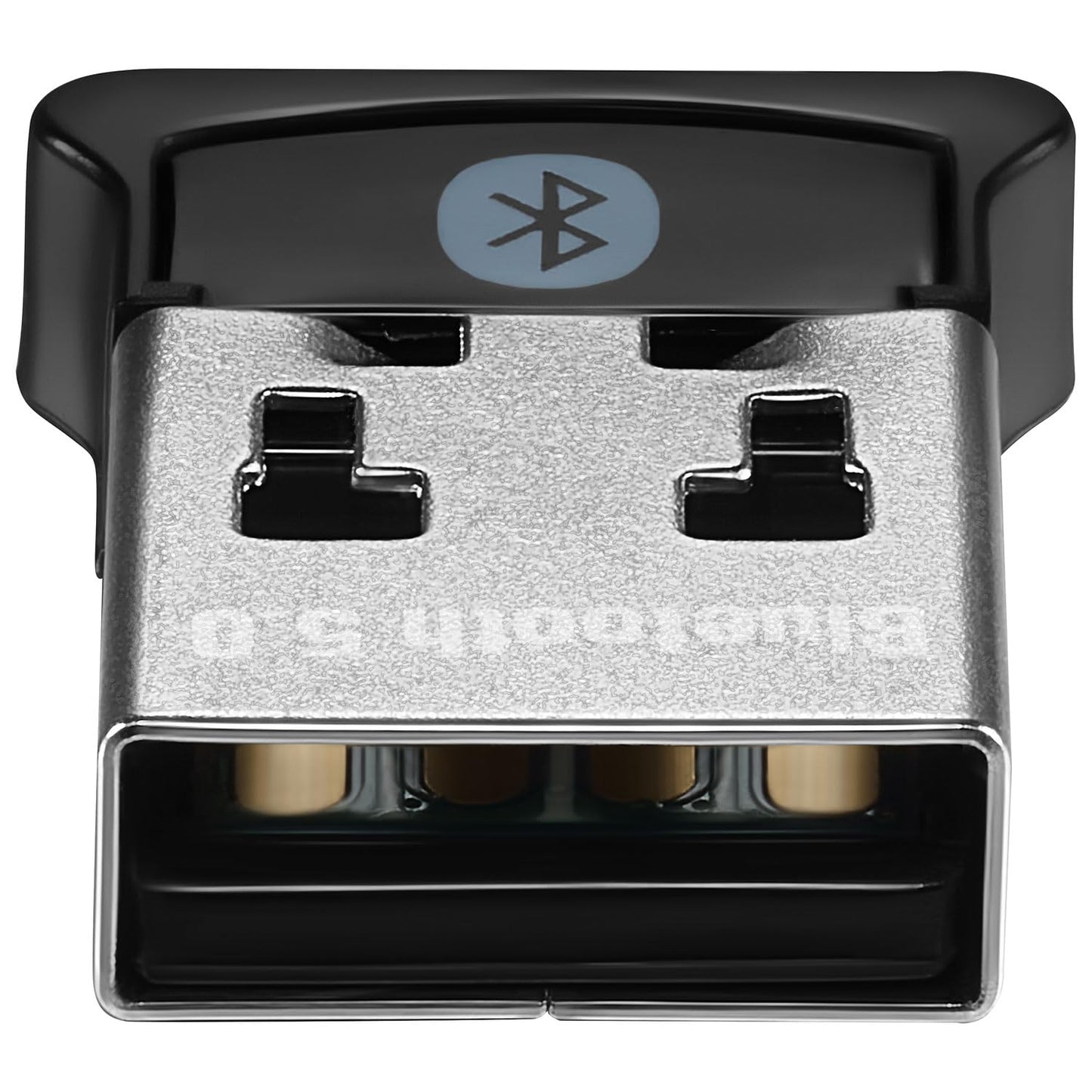 Insignia USB Bluetooth 5.0 Adapter for PC, Dongle Receiver, Plug and Play, Nano Compact Design, EDR & BLE, Supports Windows 11/10/8.1/7 for Desktop
