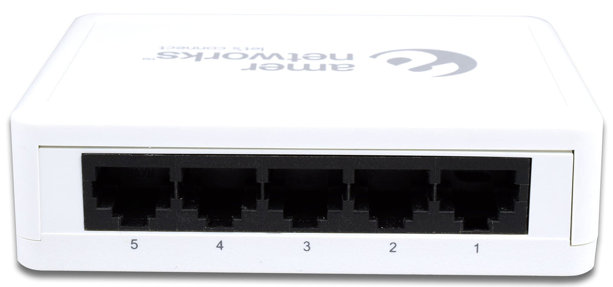 Amer.com 5-Port Fast Ethernet Switch (SD5)