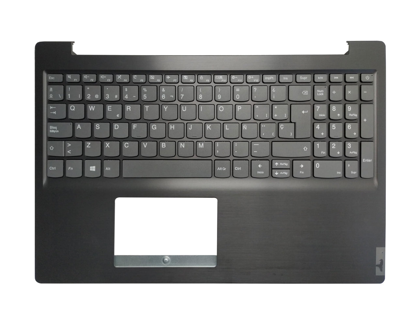 New Spanish Keyboard for Lenovo IdeaPad 340C-15 AST 340C-15IGM 340C-15IWL S145-15 AST S145-15API S145-15IIL with Palmrest Upper Cover Case