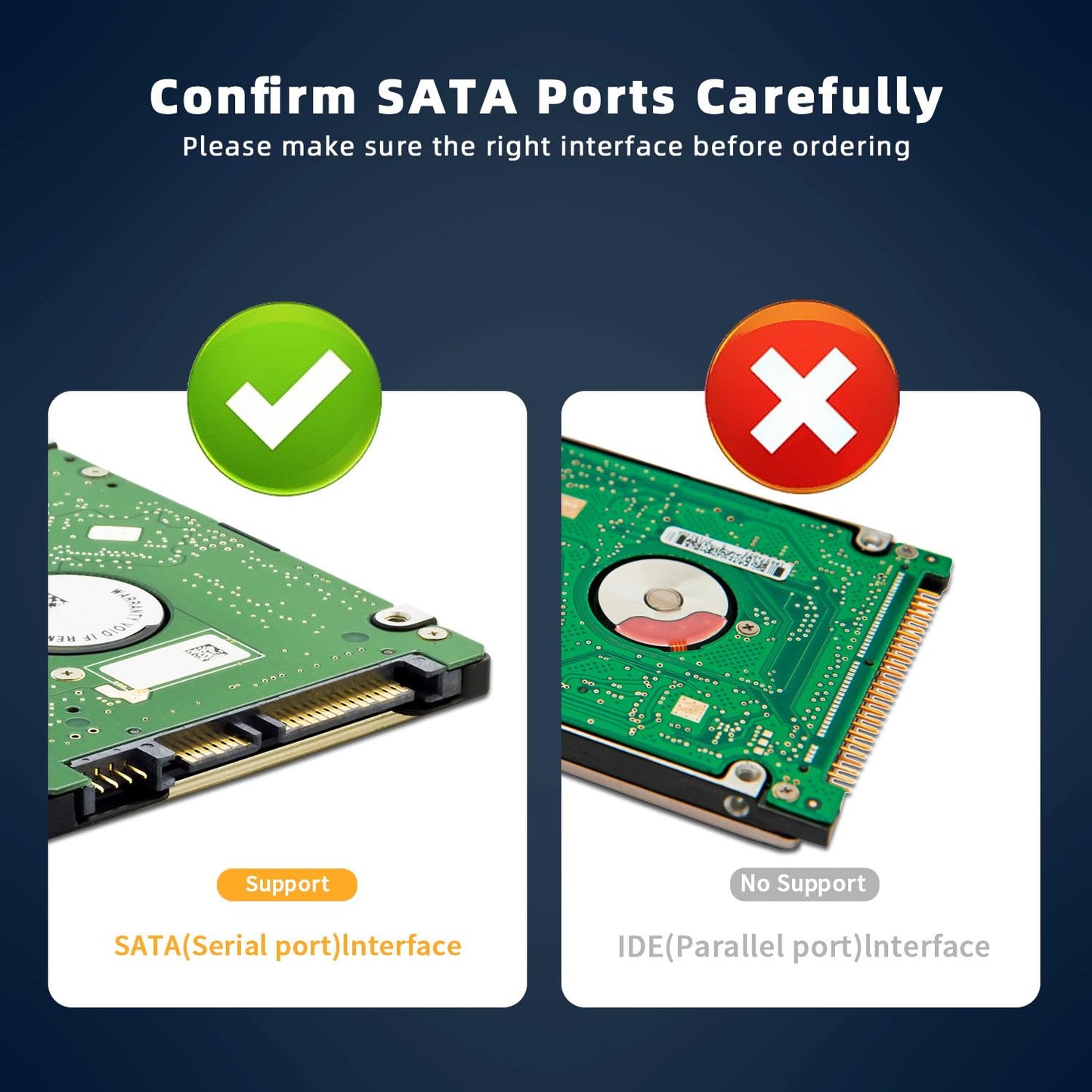 CenryKay SATA Cable III,10 Pack 90 Degree Right Angle Black SATA Cable III 6Gbps Straight HDD SDD Data Cable with Locking Latch 32 Inch