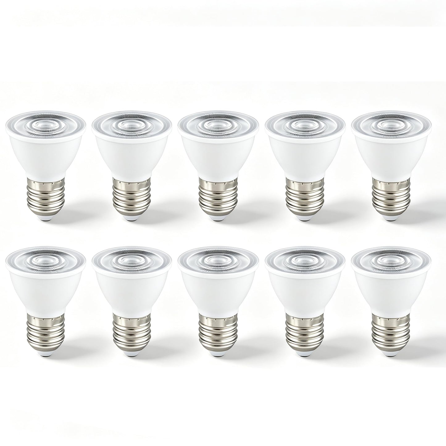 yayutelight E26 LED Spotlight Bulbs, 5W PAR16 Light Bulb 50W Equivalent,500Lm,Dimmable 10 Pack (Warm White 3000K)