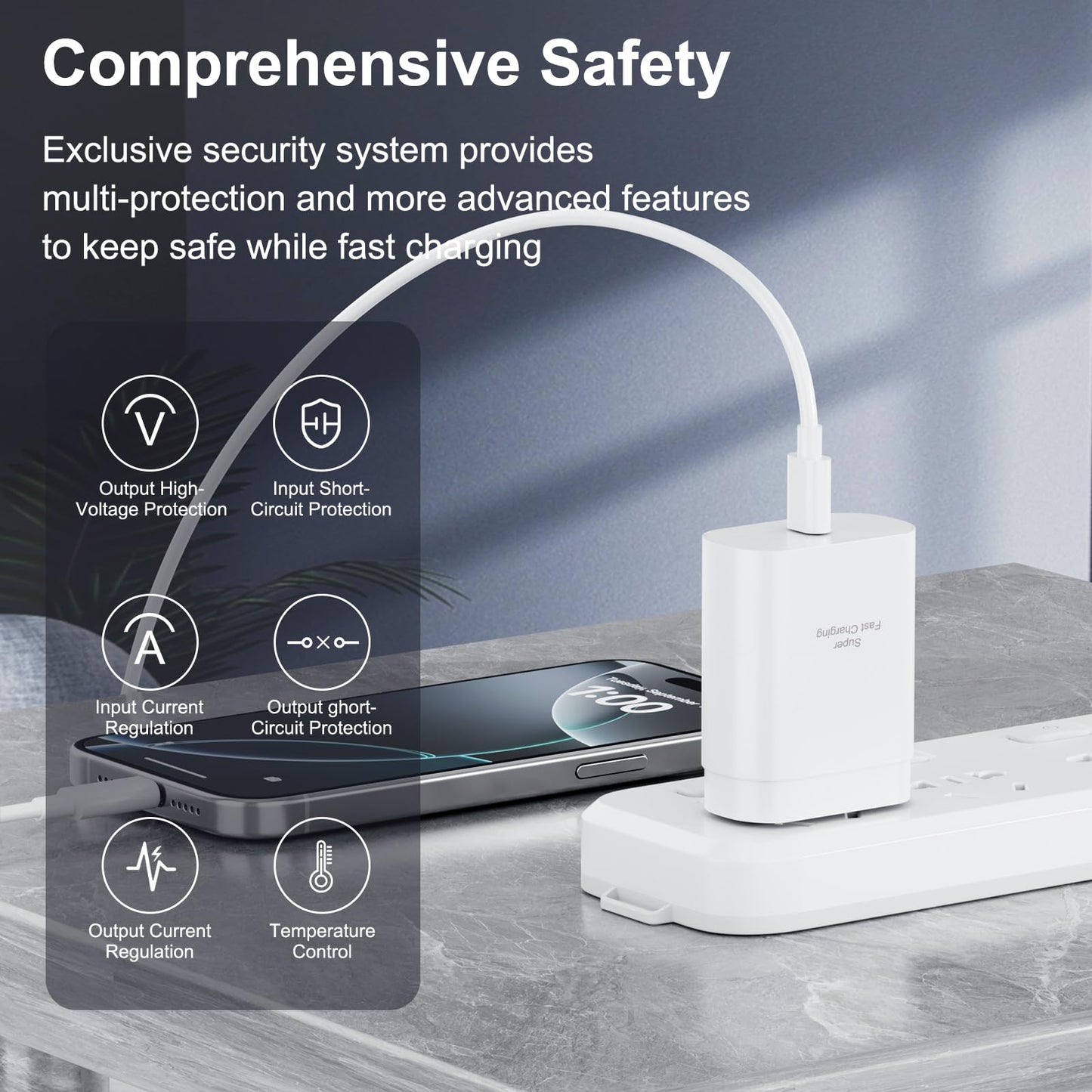 Samsung USB-C Super Fast Charging Power Adapter-25W PD Charger Block for Samsung Galaxy S26/S26 Ultra/S26+/S25 Ultra/S25/S25+/S24+/S24