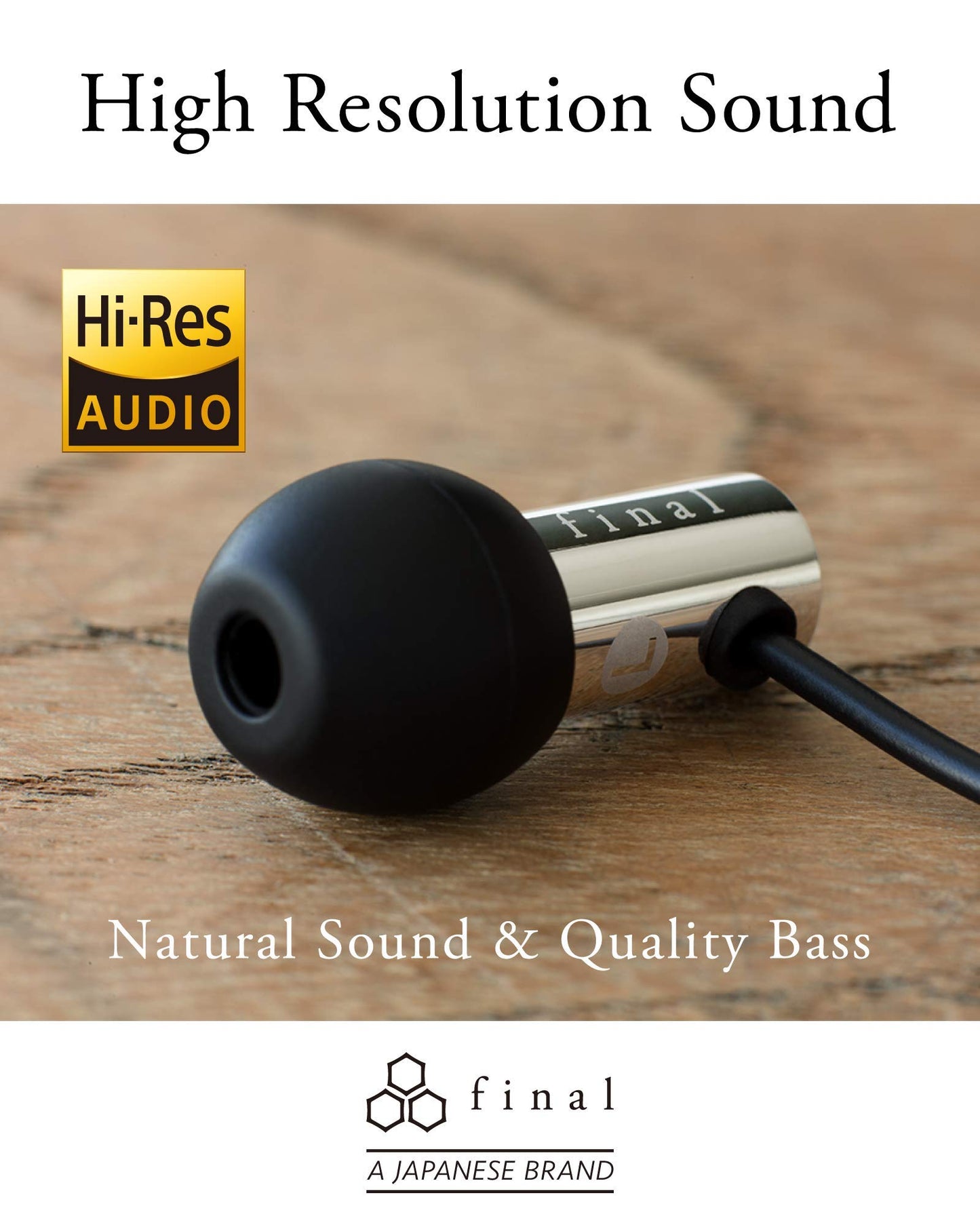 final Canal type earphone "E3000" FI-E3DSSã€Japan Domestic genuine products】