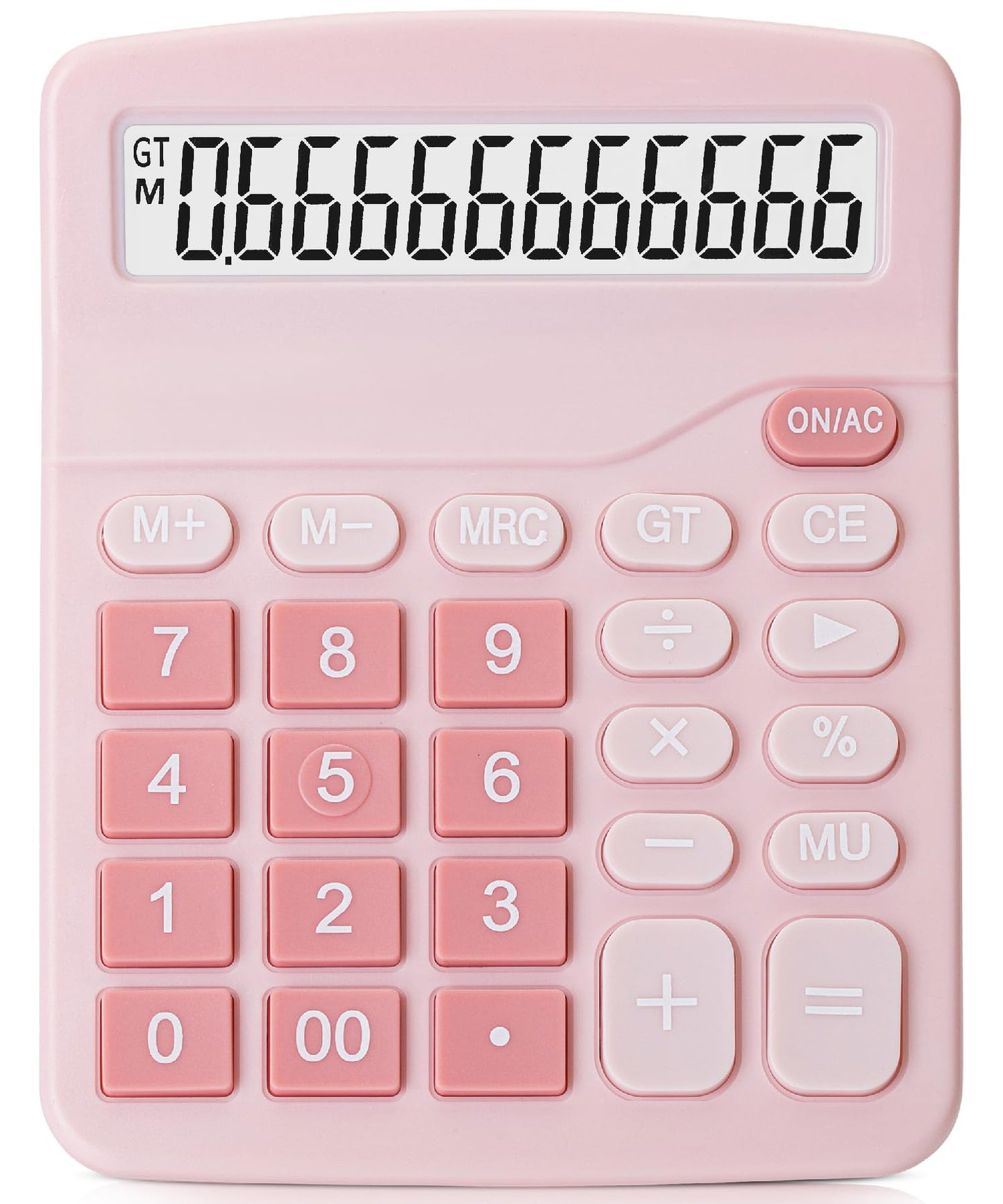 Mr. Pen Pink Large Display Desktop Calculator
