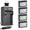 Kastar Battery 3 Pack + Charger for Sony NP-FV30 NP-FV40 NP-FV50 & Sony Handycam HDR-CX380 430V 900 580V 760V HDR-PJ540 650V HDR-PV710V 790V 810