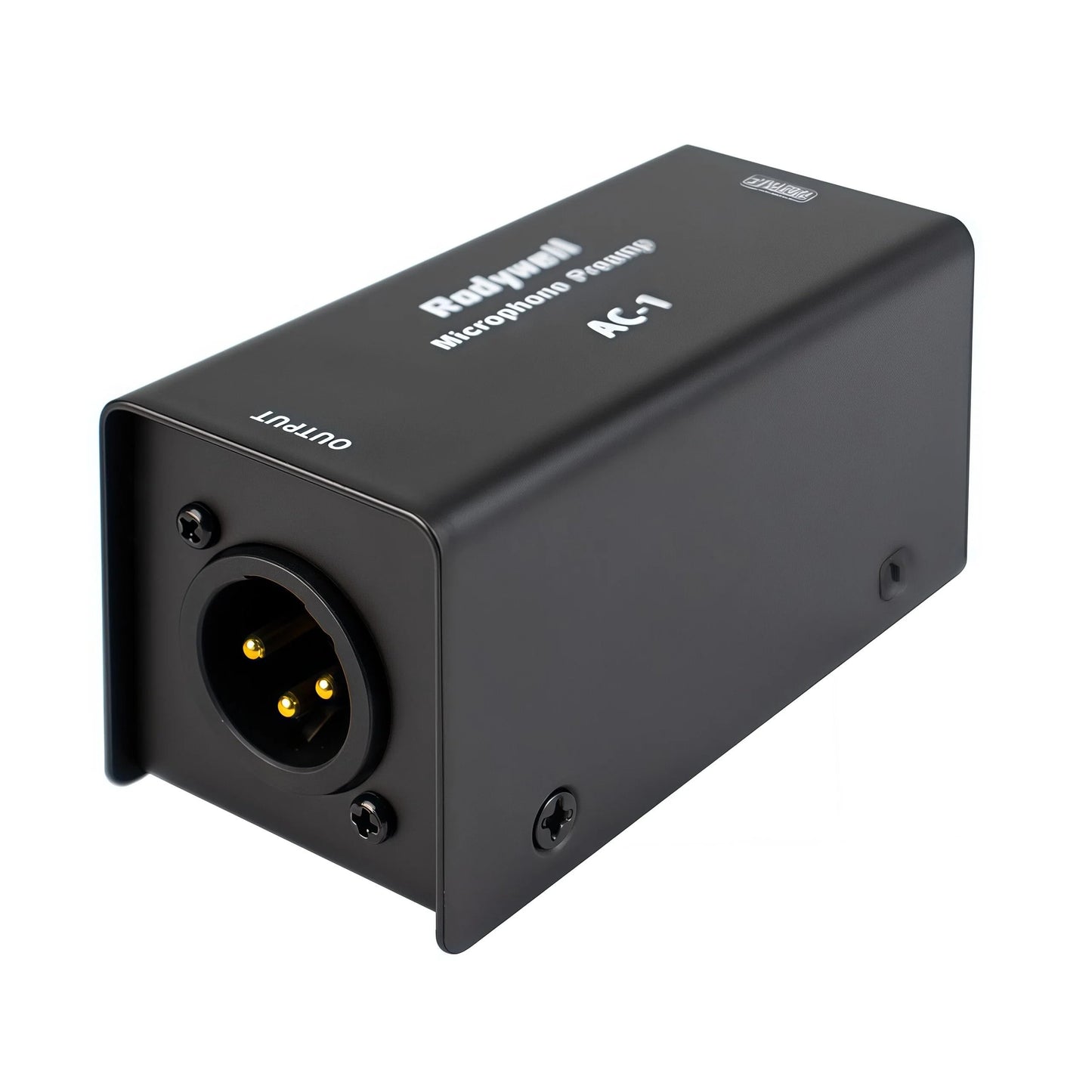 Rodyweil Microphone In Line Preamp Gain Booster for Dynamic and Ribbon Mic