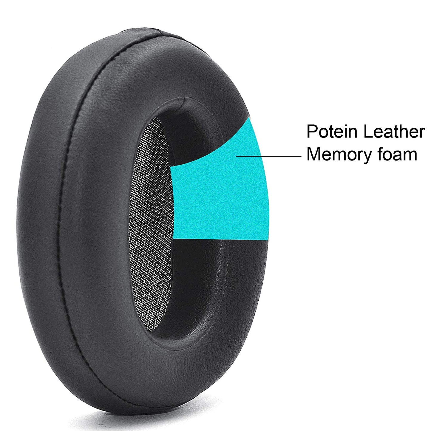 XB900N Ear Pads - Replacement Ear Cushion Compatible with Sony WH-XB900N WHXB900 / WH-CH710N / WH-CH700N (WHCH700N) & MDR-ZX780 (ZX780DC) / MDR-ZX770
