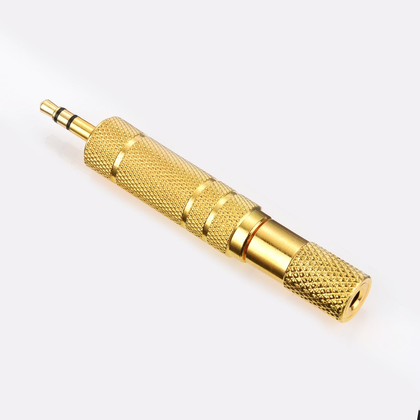 EBOOT 4 Pieces Headphone Adapter 6.35 mm (1/4 Inch) Male to 3.5 mm Female and Audio Stereo Plug 3.5 mm Male to 6.35 mm (1/4 Inch) Female Stereo Jack