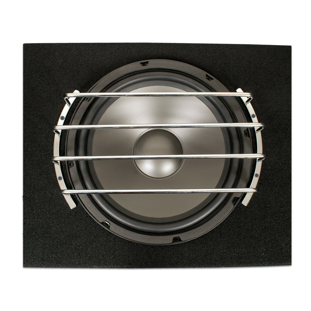 Goldwood 12" Woofer Protection Grille Chrome Steel Speaker Bar Grill Silver (BAR-12)