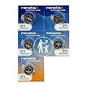 Renata 371 Watch Battery SR920SW - Strip of 5 Batteries