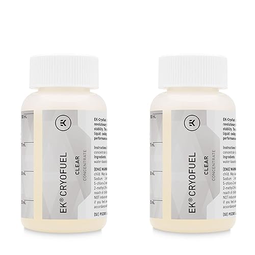 EKWB EK-CryoFuel Concentrate PC Coolant, 100mL, Clear, 2-Pack