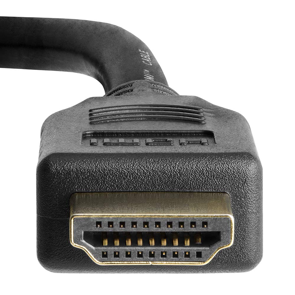 Cmple - 26AWG High Speed HDMI Cable 25FT HDMI 2.0 Ready - 3D Ethernet/ARC, Gold Plated Connectors HDMI Cable - 25 Feet, Black