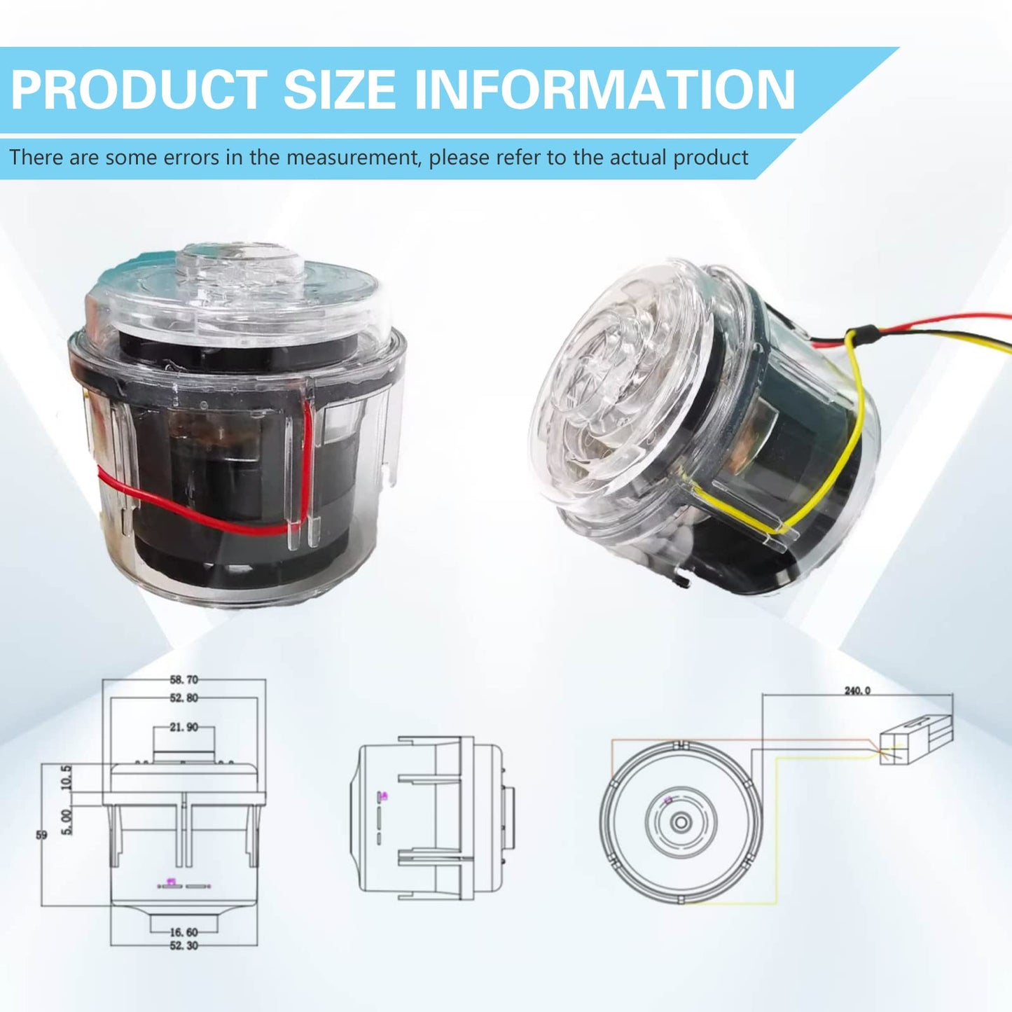 Heuamaey 1PC New Motor Replace S10 S9 Parts S9 S10 Motor