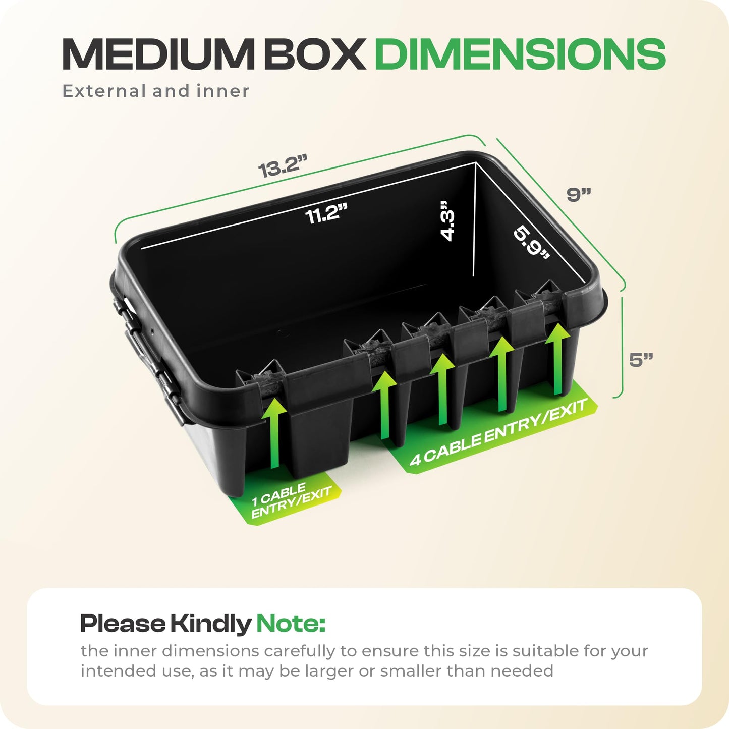 SockitBox - The Original Weatherproof Connection Box - Indoor & Outdoor Electrical Power Cord Enclosure for Timers, Extension Cables, Transformers