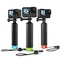 Sametop Floating Handle Grip Floaty Stick Waterproof Handler Accessory Compatible with GoPro Hero 13, 12, 11, 10, 9, 8, 7, 6, 5, 4, Session, 3+, 3