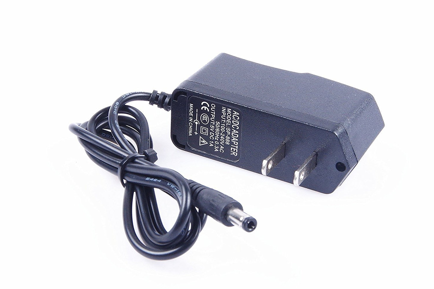 KNACRO AC Adapter DC 5V 1A 1000ma 5W Power Supply Adapter AC 100v-240v Interface 5.5x2.5mm Suitable for Routers switches Control Systems (5V 1A 5W)