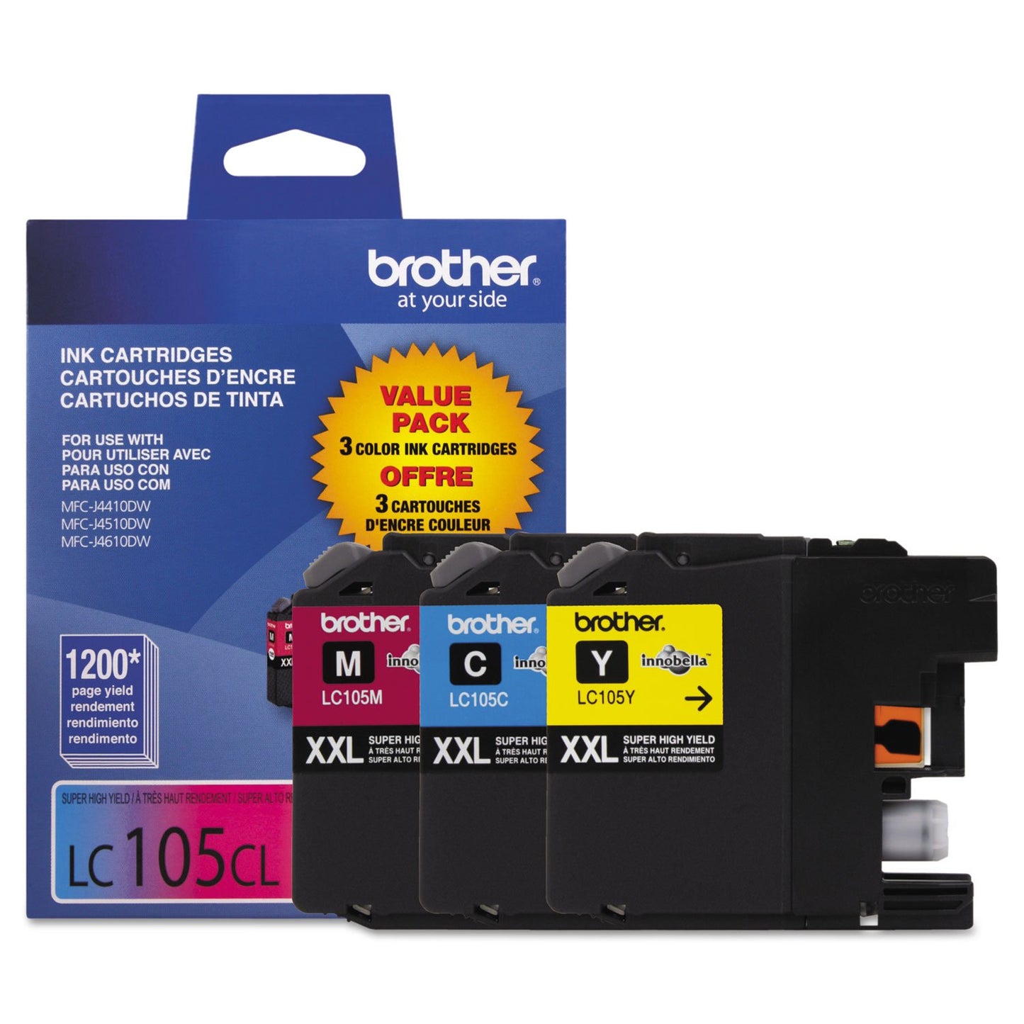 BRTLC1053PKS - Brother Innobella LC1053PKS Ink Cartridge