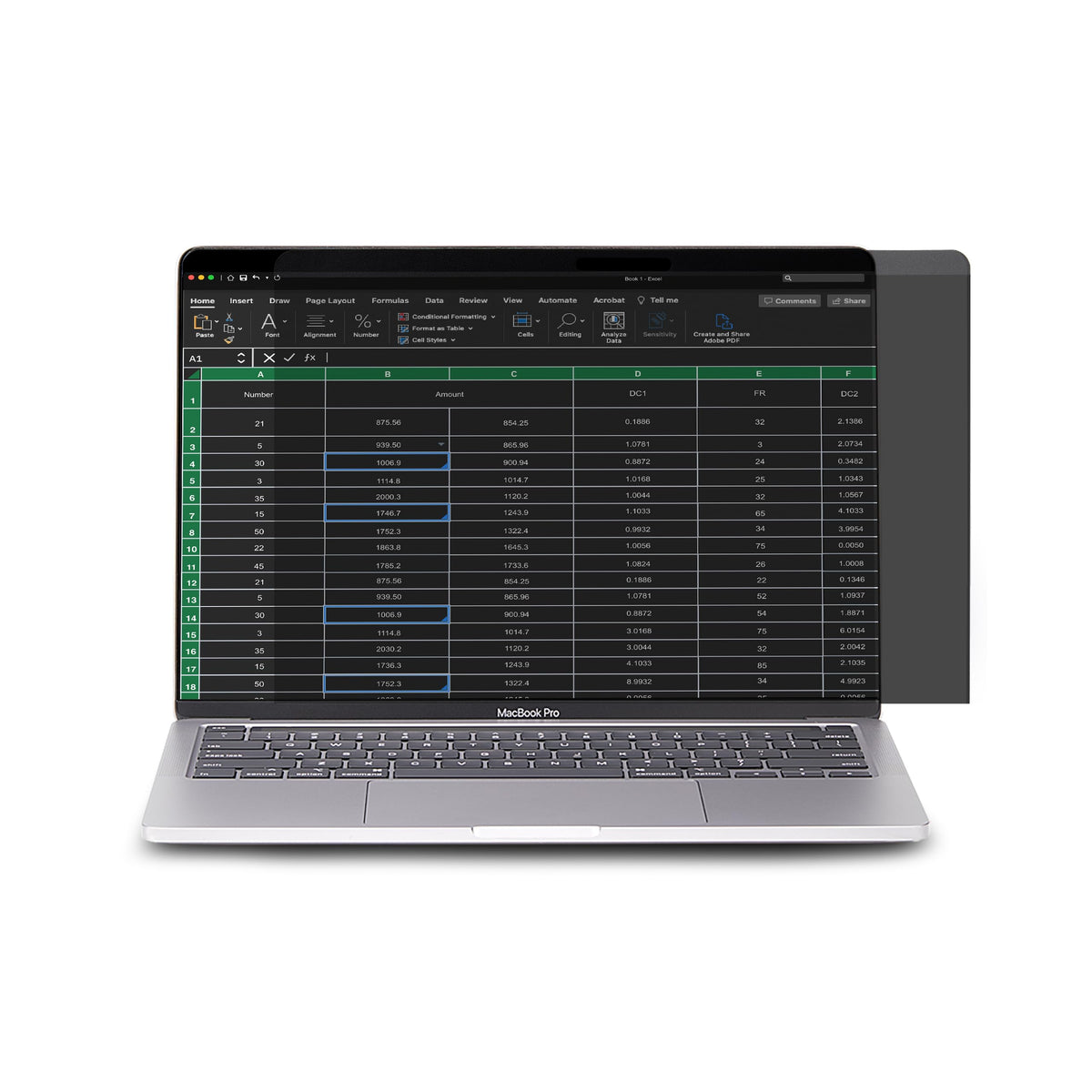 StarTech 13in MacBook Pro/MacBook Air Privacy Screen, Privacy Filter, TAA
