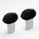 JCMOYUTY Windscreen for NEEWER CM28 Wireless Lavalier Microphone Deadcat Furry Cover, 2-Pack Pop Filter Accessory