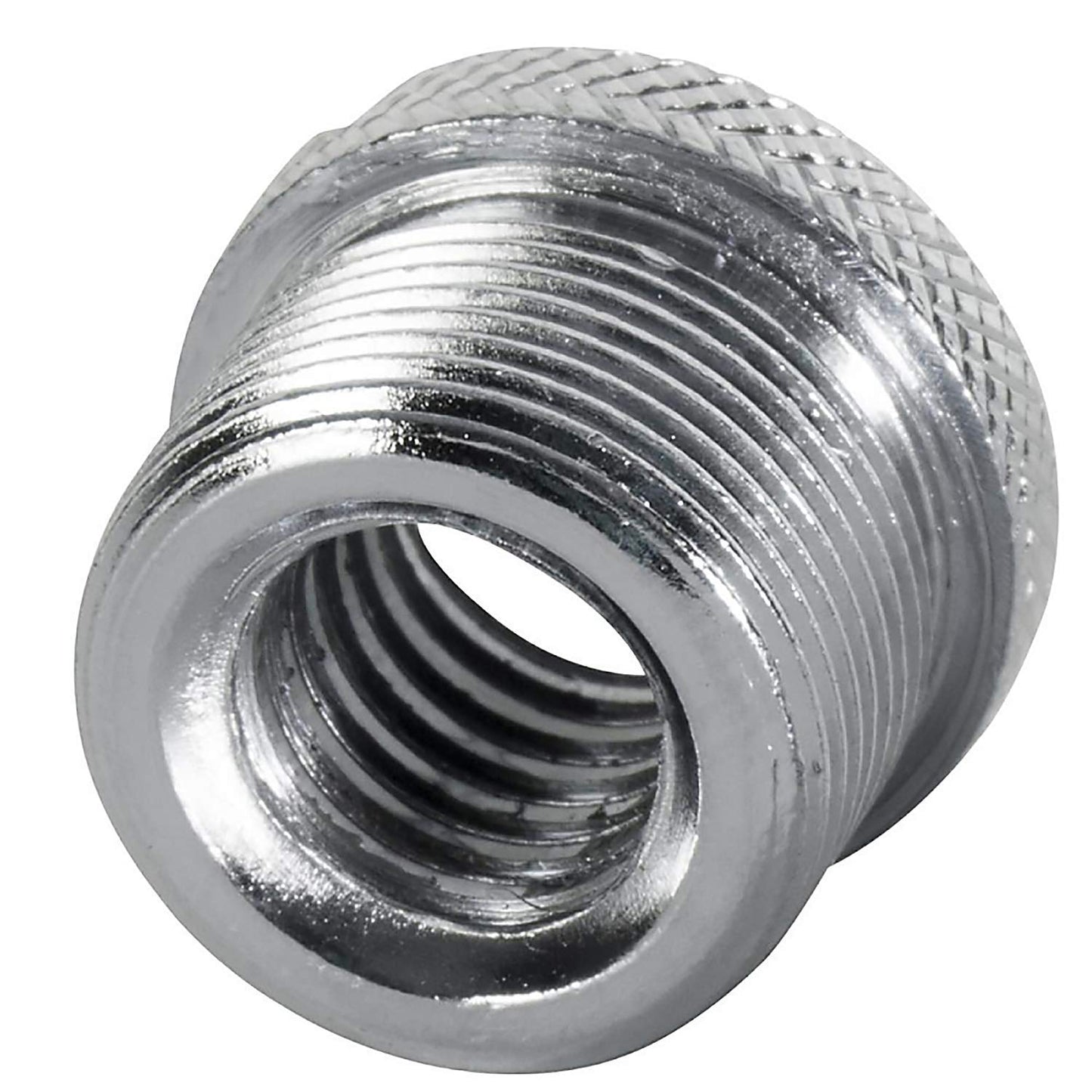 OnStage On-Stage MA-300 5/8" Male to 3/8" Female Knurled Mic Screw Adapter, 2 Pieces
